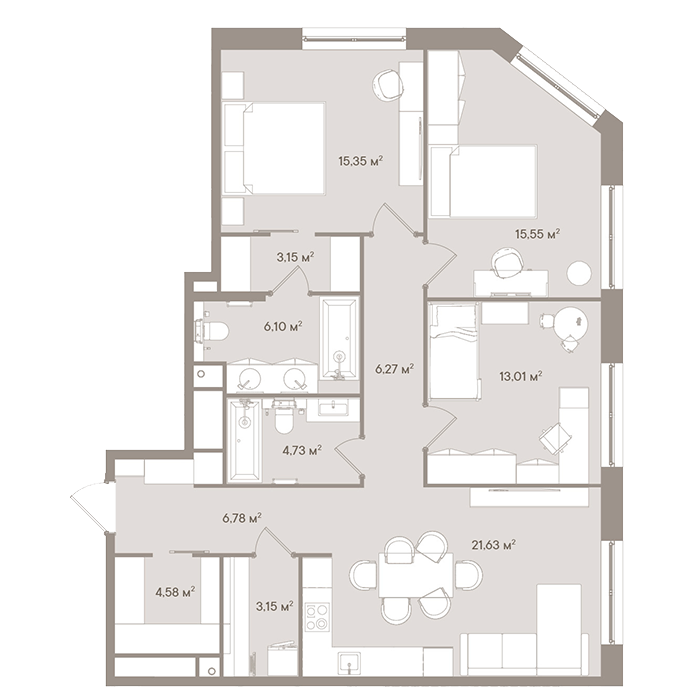 ЖК D'Oro Mille, Москва | Клубный дом «Доро Милле» на Кутузовском проспекте